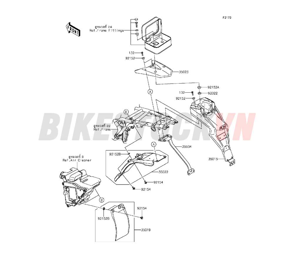 CHASSIS REAR FENDER(S)