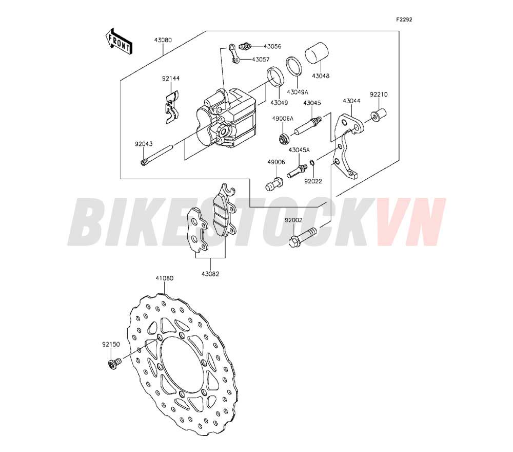 CHASSIS FRONT BRAKE