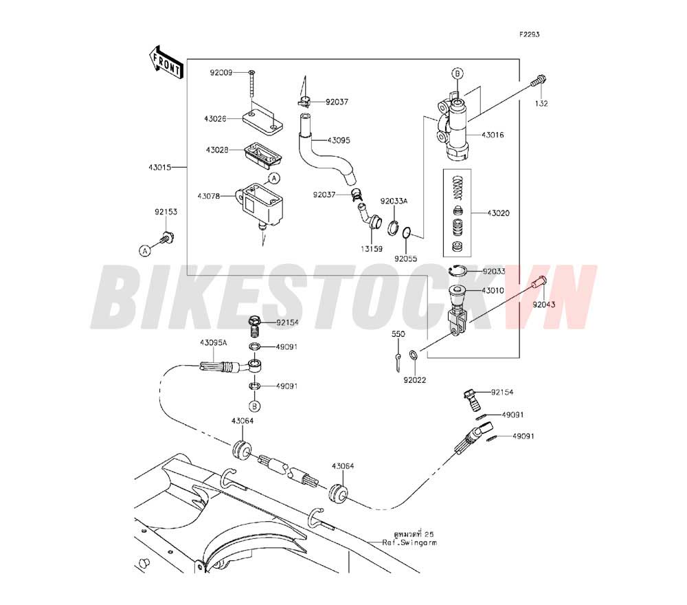 CHASSIS REAR MASTER CYLINDER