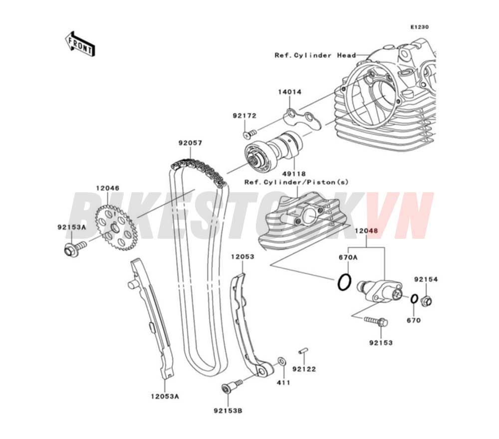 ENGINE CAMSHAFT(S)/TENSIONER