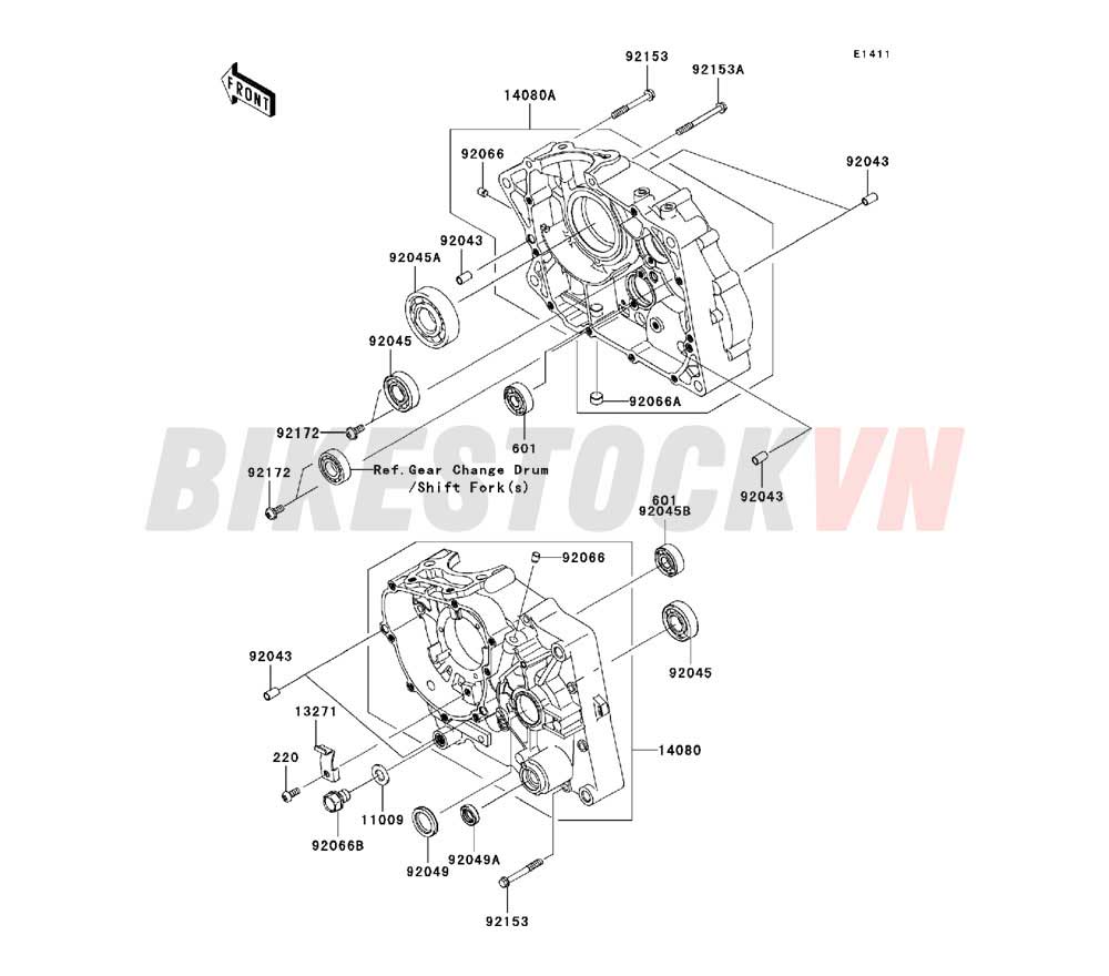 ENGINE CRANKCASE