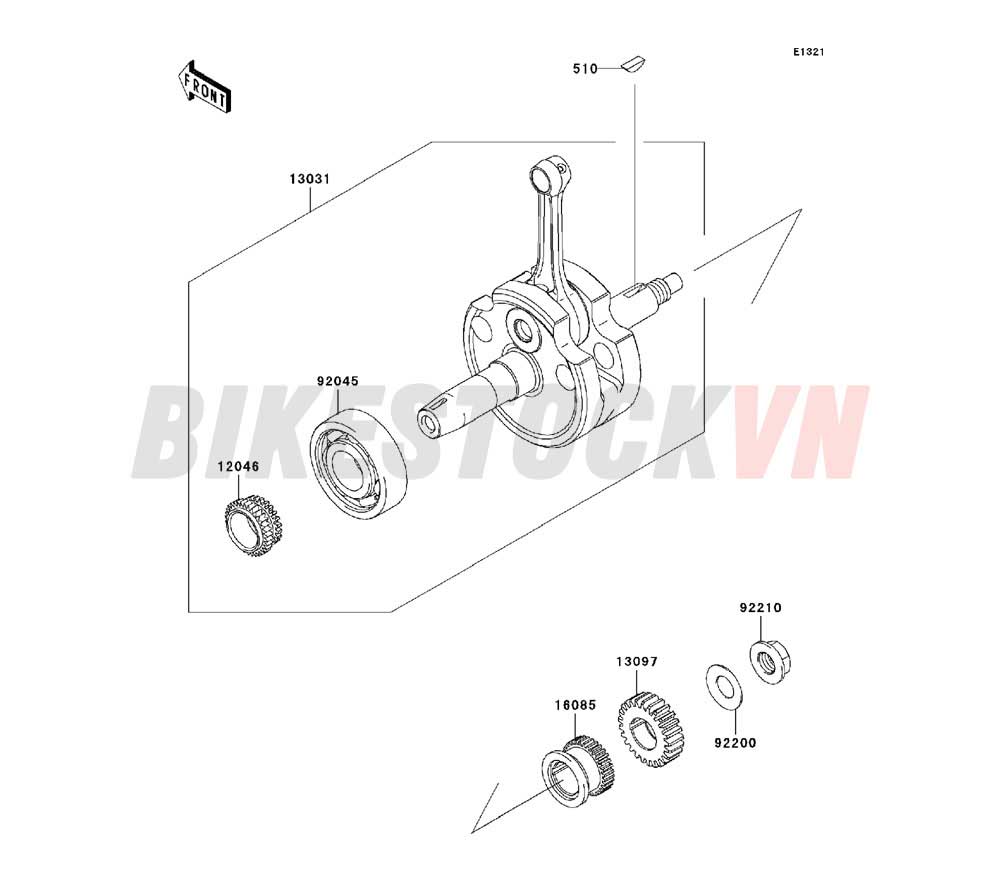 ENGINE CRANKSHAFT