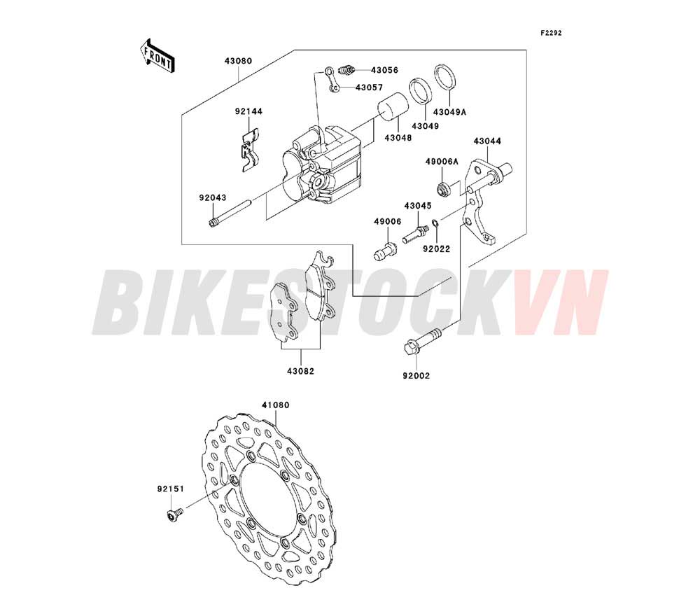 CHASSIS  FRONT BRAKE