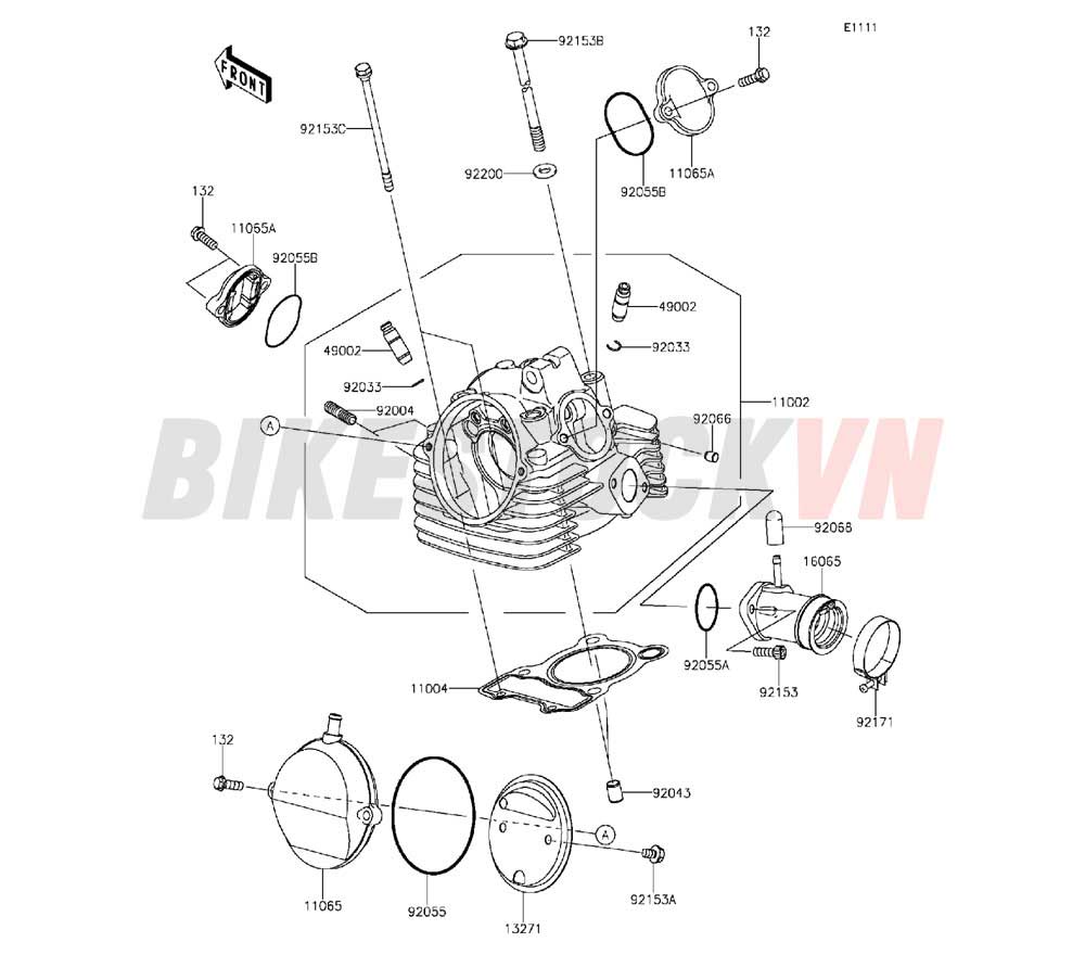 ENGINE CYLINDER HEAD