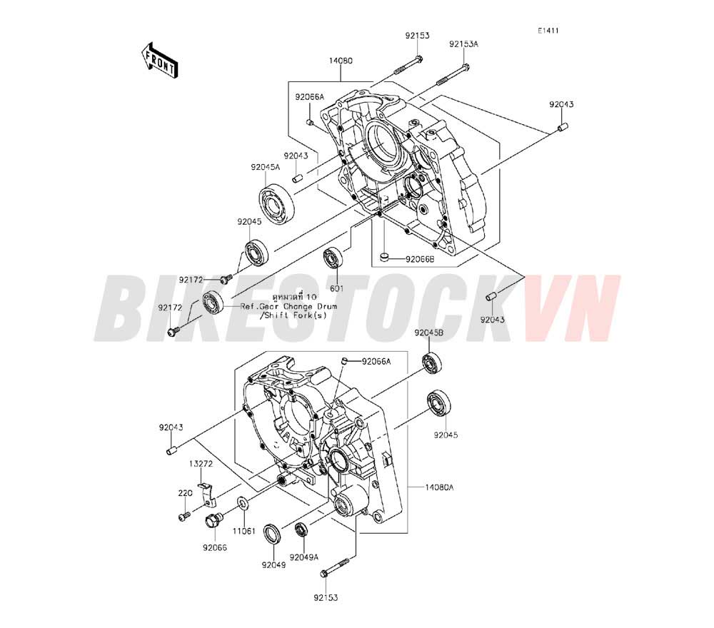 ENGINE CRANKCASE