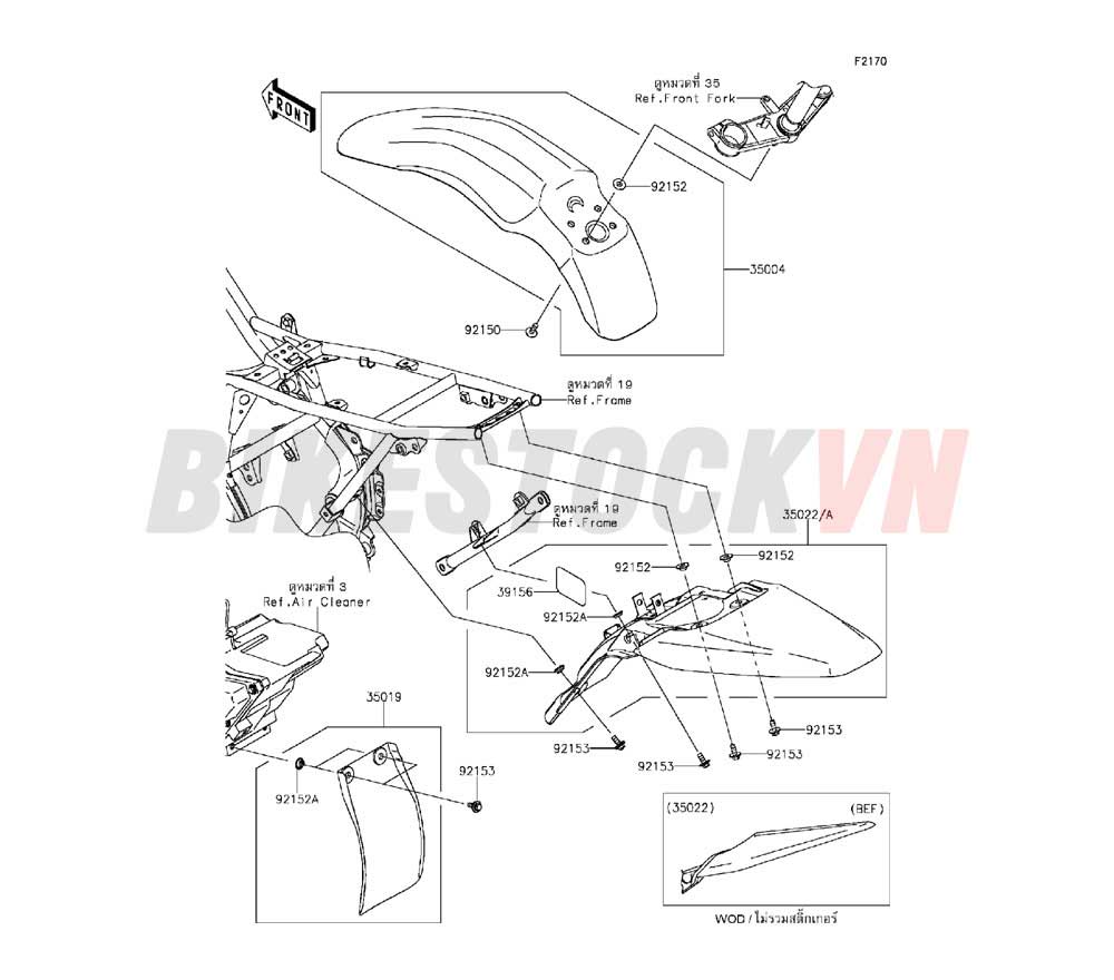 CHASSIS FENDERS