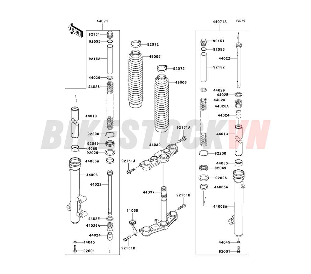 CHASSIS  FRONT FORK