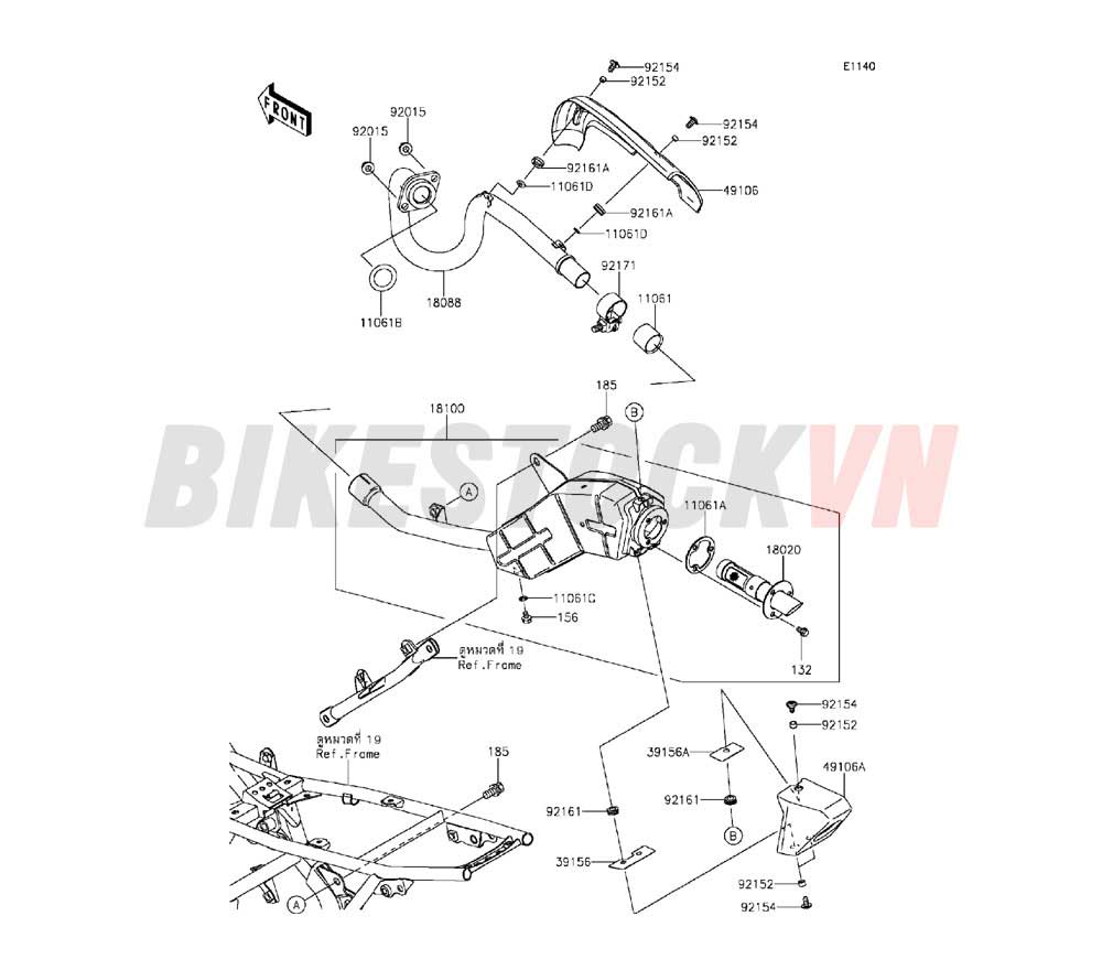 ENGINE MUFFLER(S)