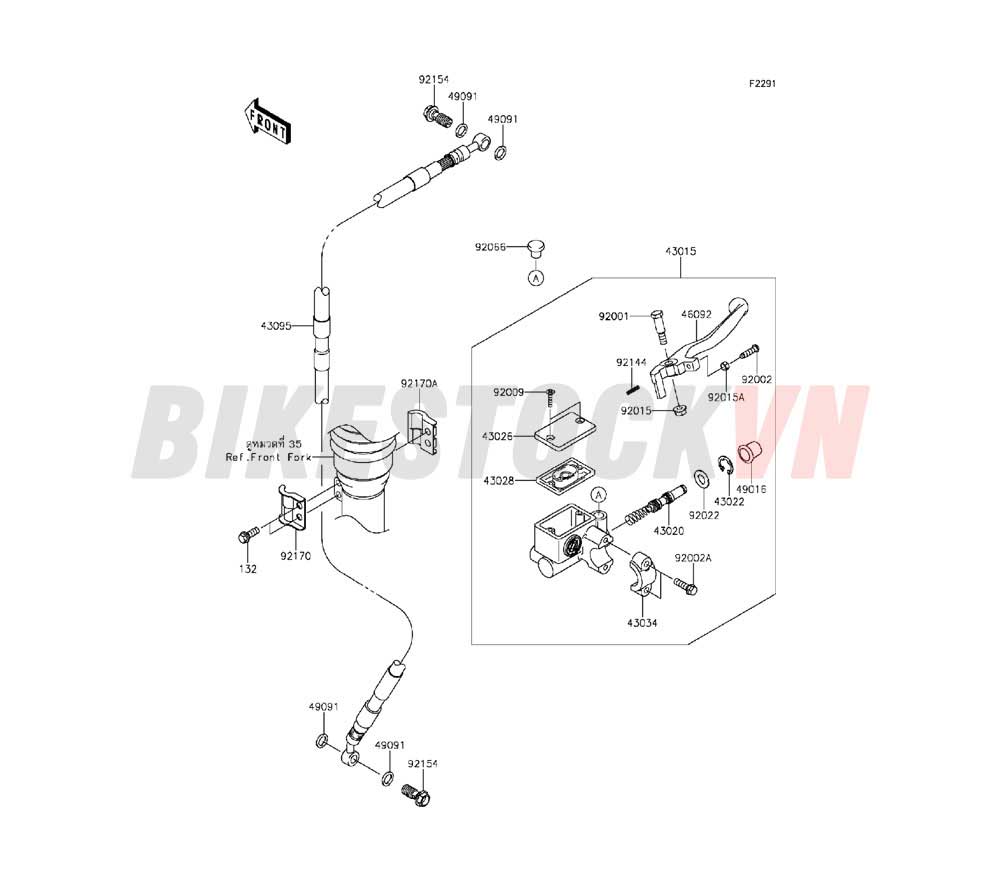 CHASSIS FRONT MASTER CYLINDER