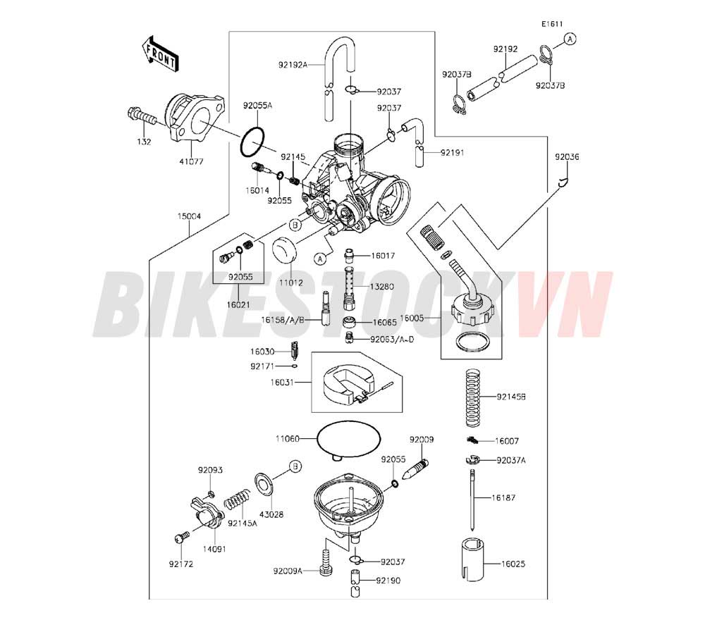 ENGINE CARBURETOR