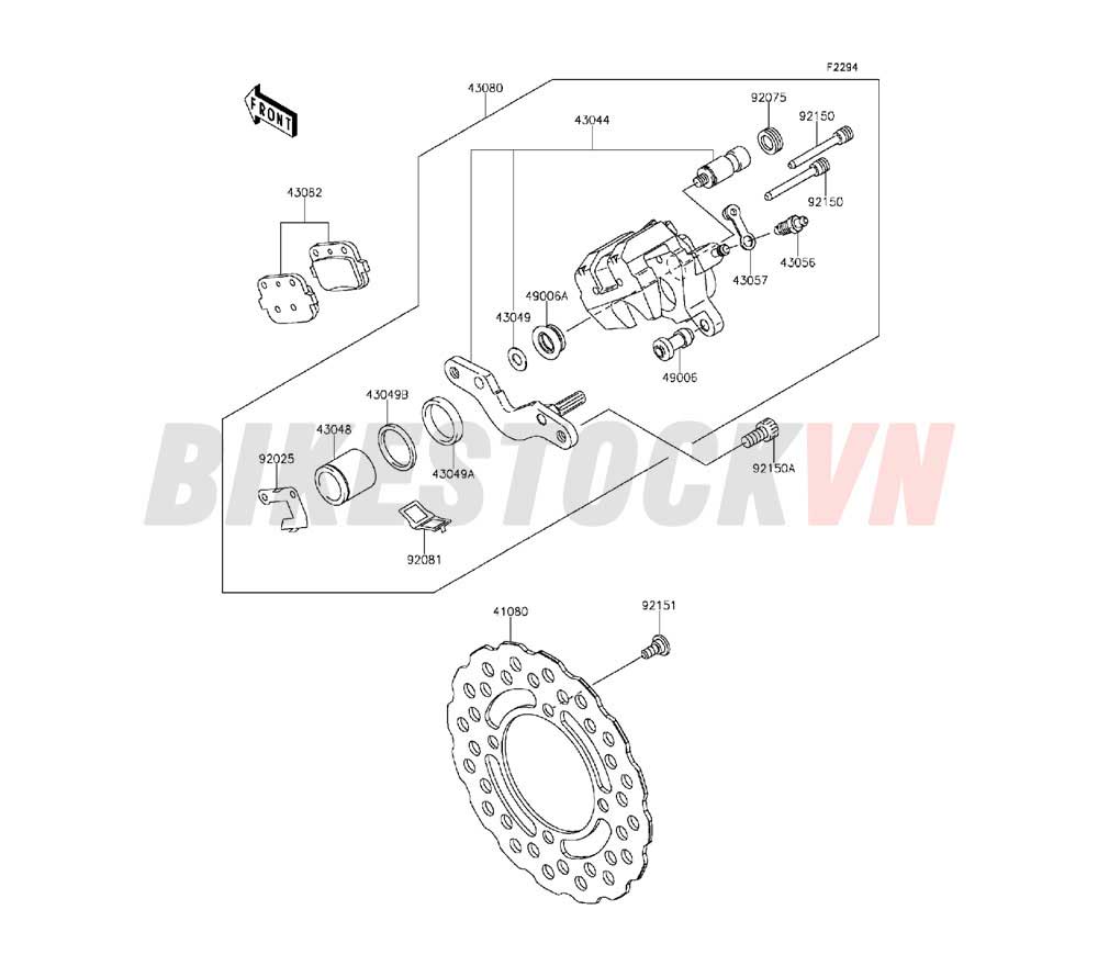 CHASSIS REAR BRAKE