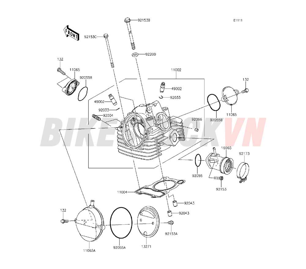 ENGINE CYLINDER HEAD