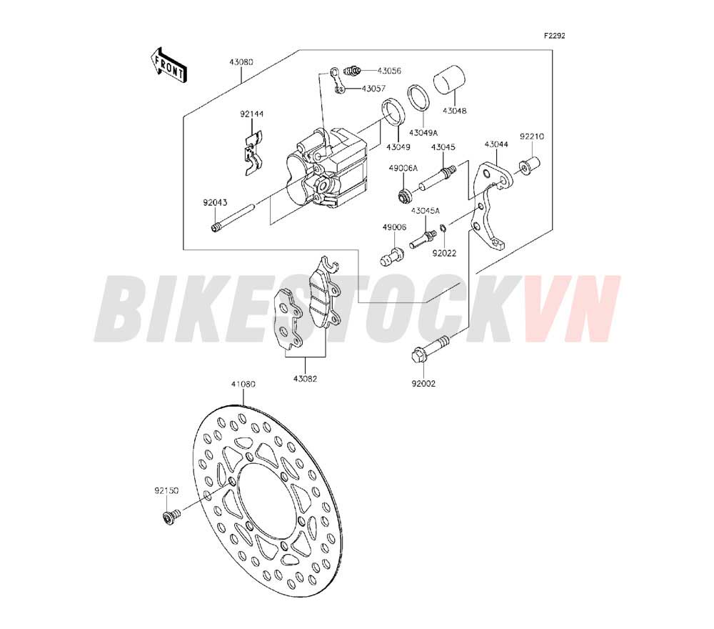 CHASSIS FRONT BRAKE