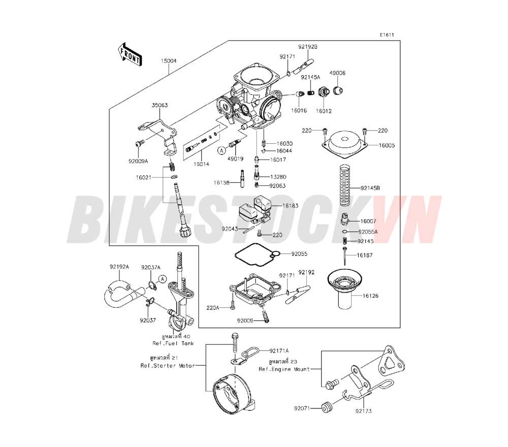 ENGINE CARBURETOR