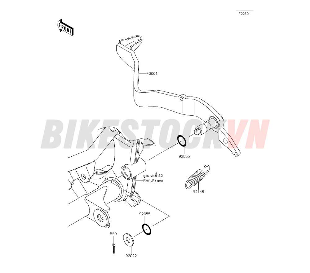 CHASSIS BRAKE PEDAL