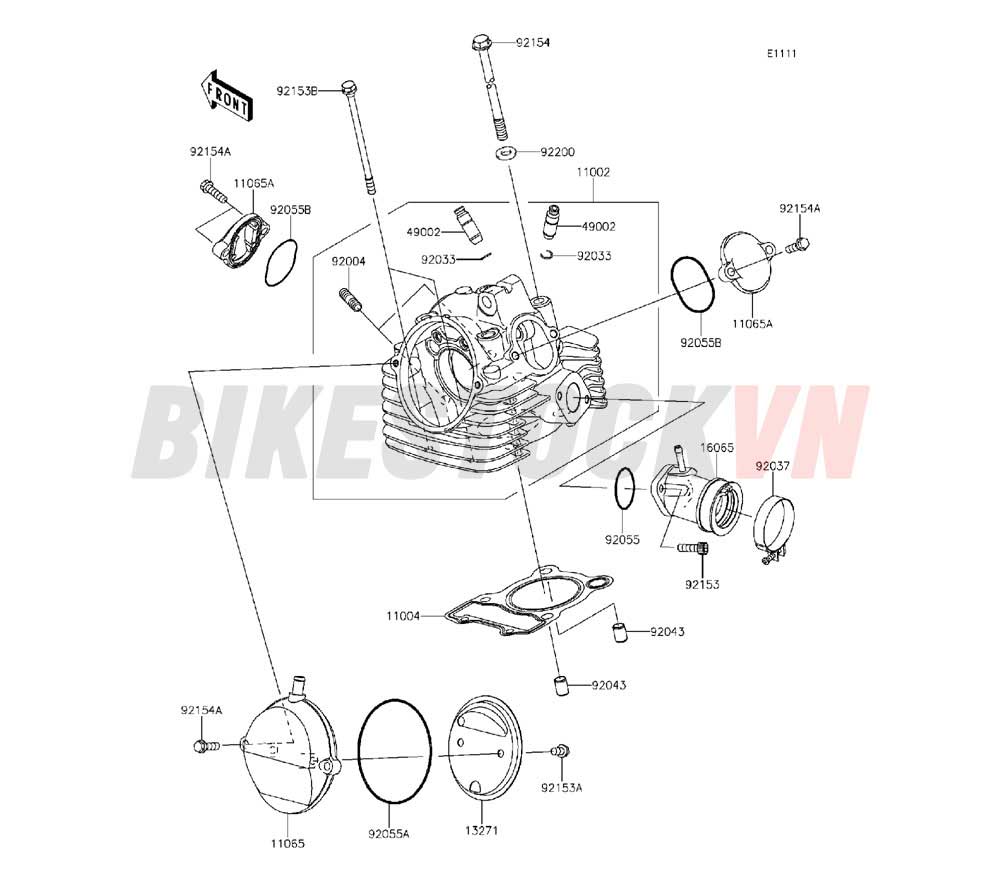 ENGINE CYLINDER HEAD