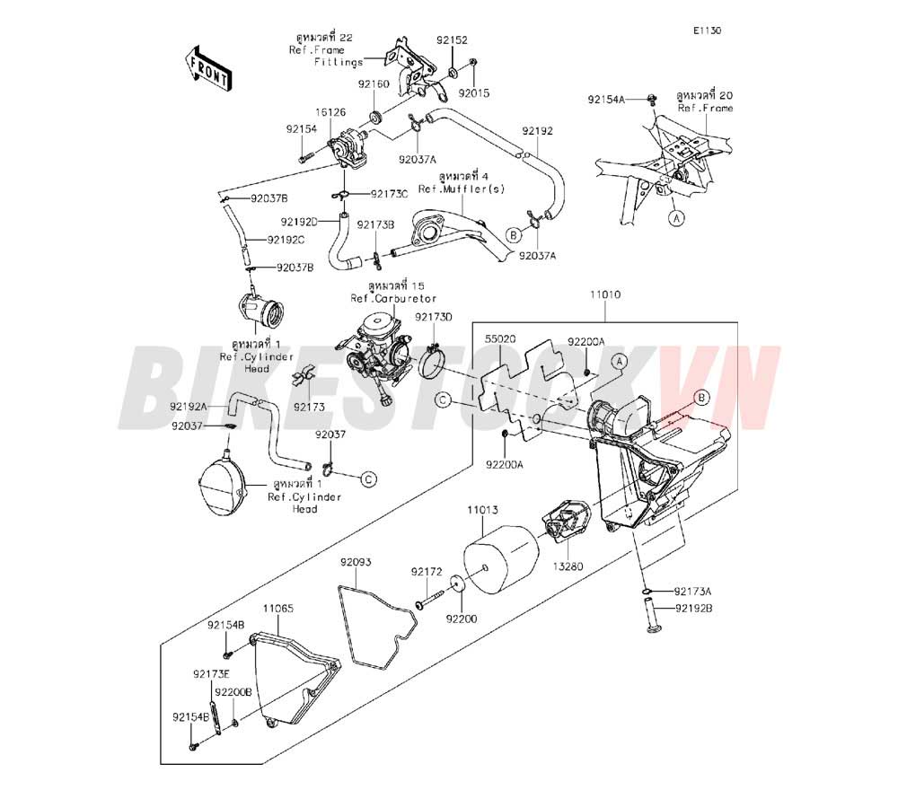 ENGINE AIR CLEANER