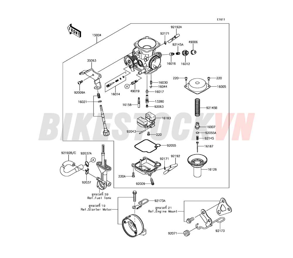 ENGINE CARBURETOR