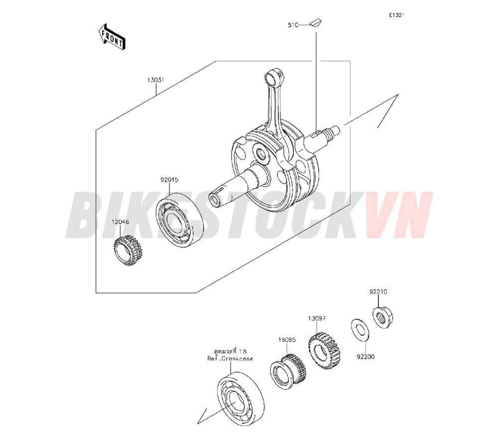 ENGINE CRANKSHAFT