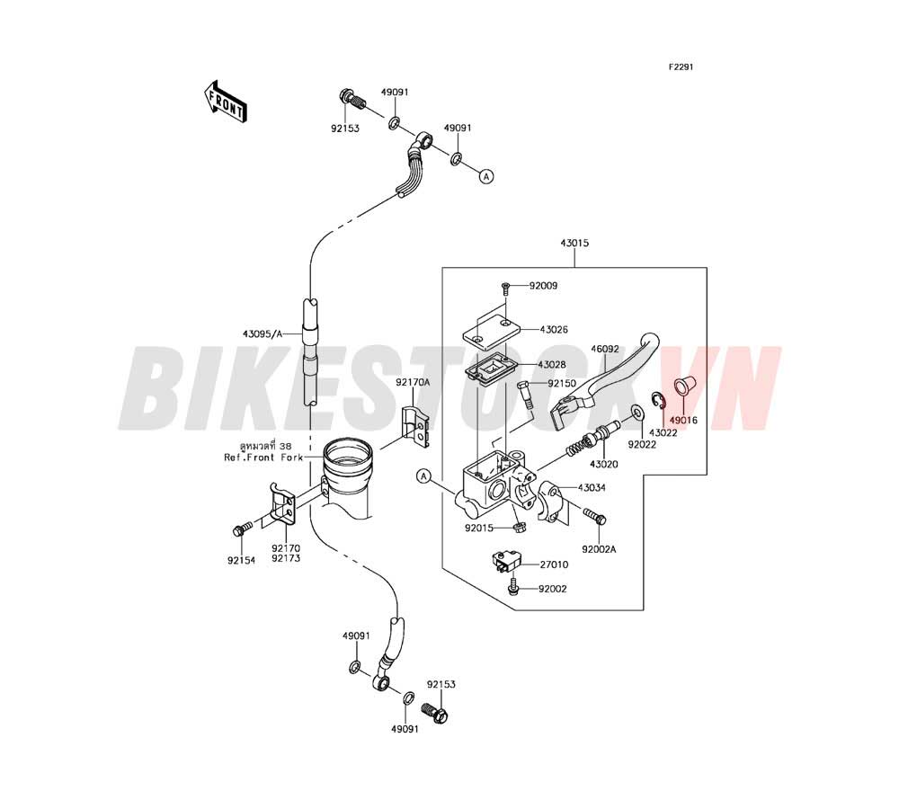 CHASSIS FRONT MASTER CYLINDER