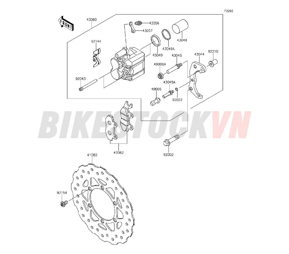 CHASSIS FRONT BRAKE