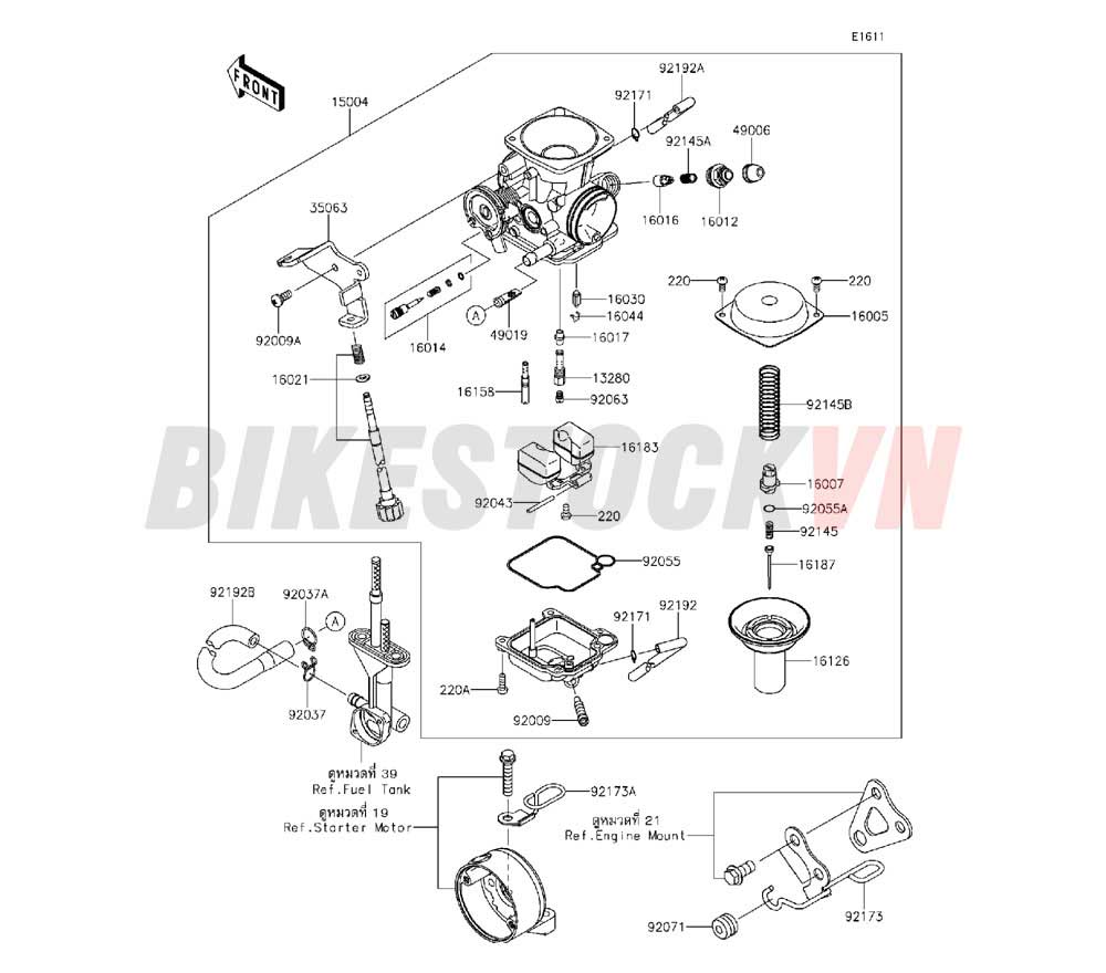 ENGINE CABURETOR