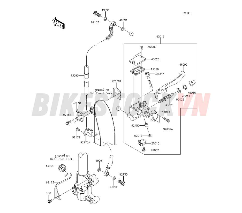 CHASSIS FRONT MASTER CYLINDER