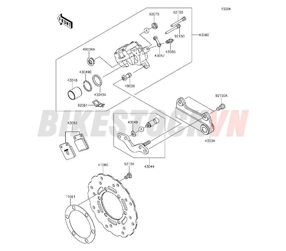 CHASSIS REAR BRAKE