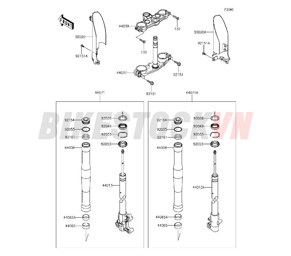 CHASSIS FRONT FORK