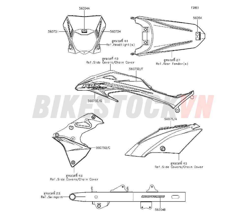 CHASSIS DECALS