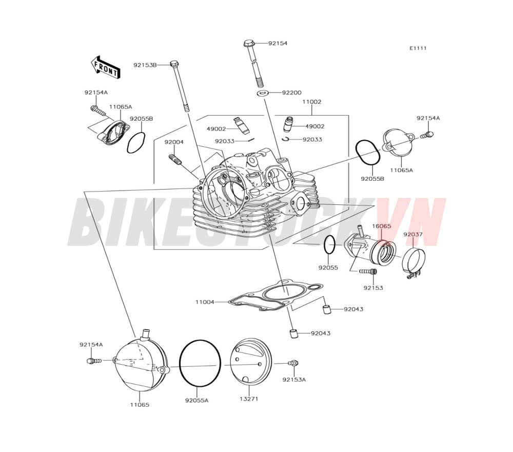 ENGINE CYLINDER HEAD