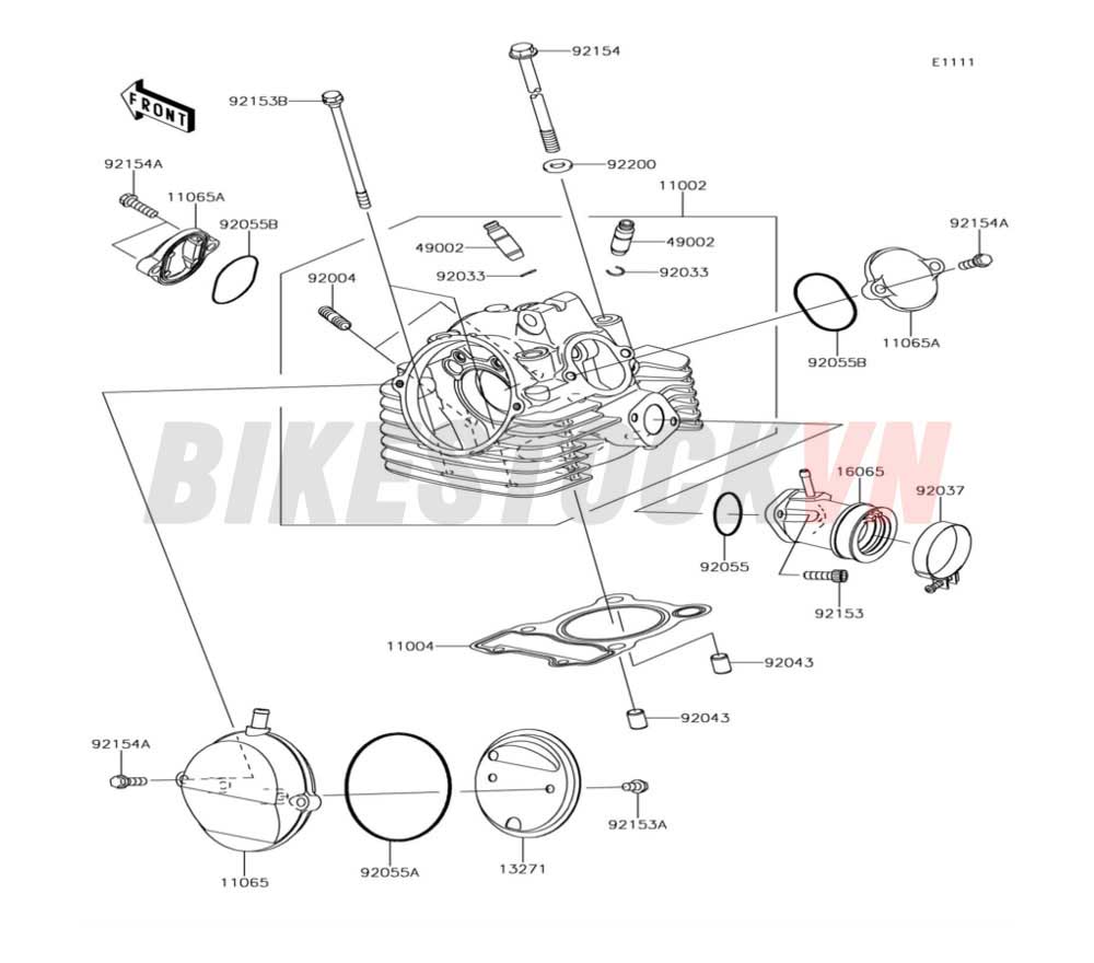 ENGINE CYLINDER HEAD