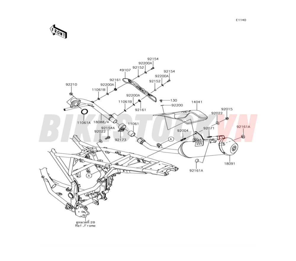 ENGINE MUFFLER(S)