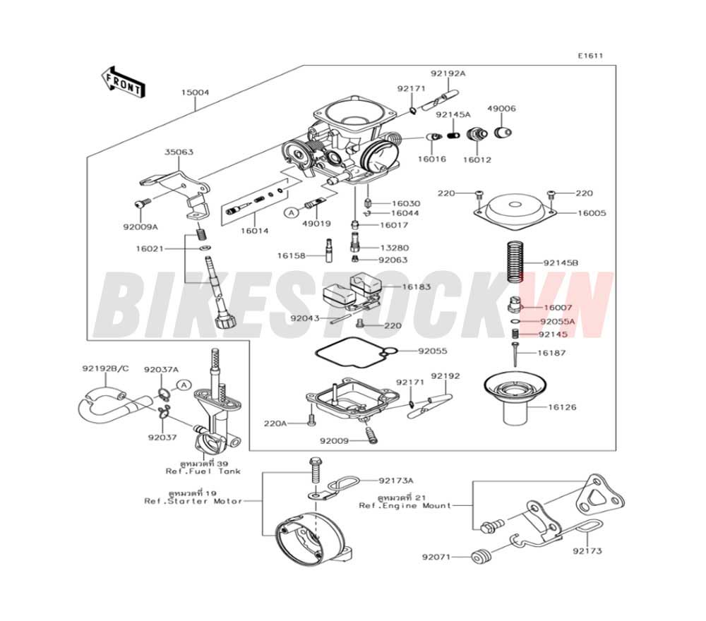 ENGINE CARBURETOR