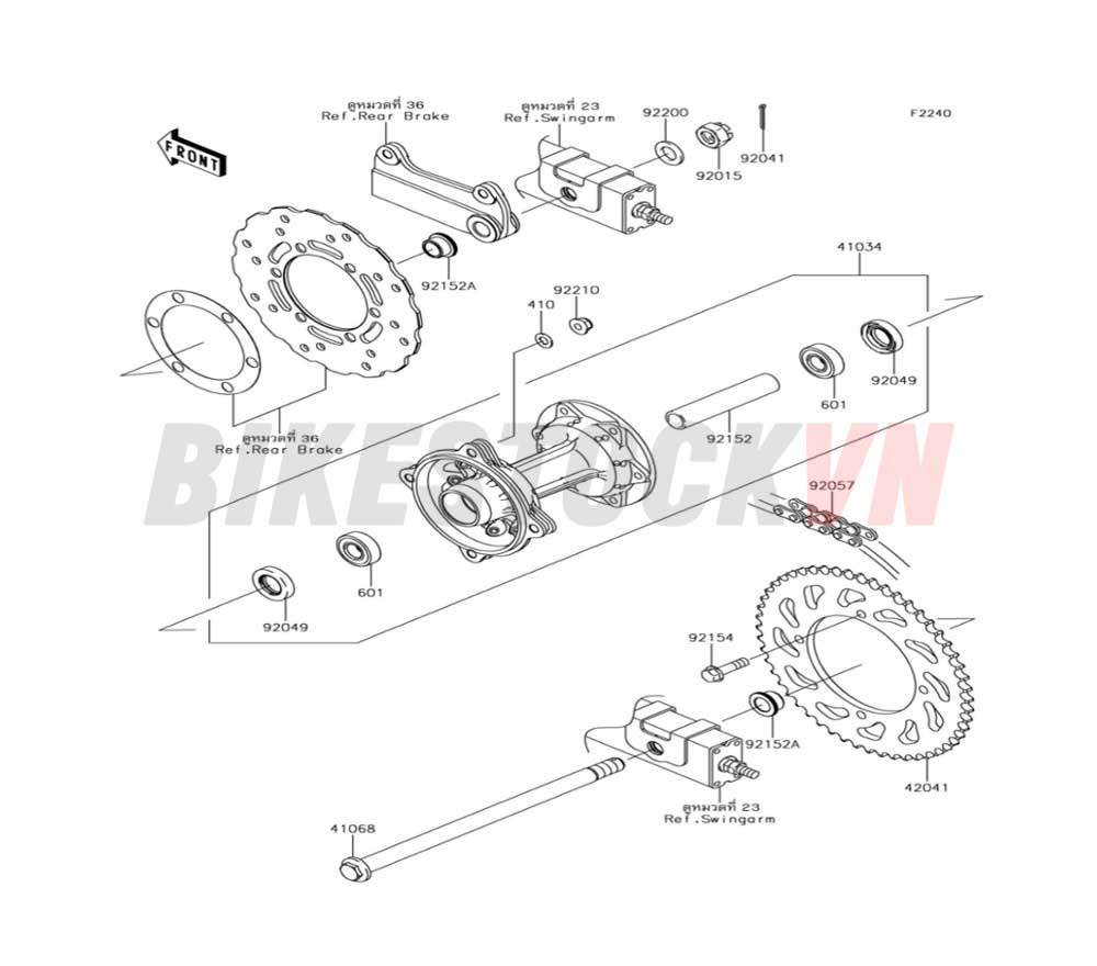 CHASSIS REAR HUB