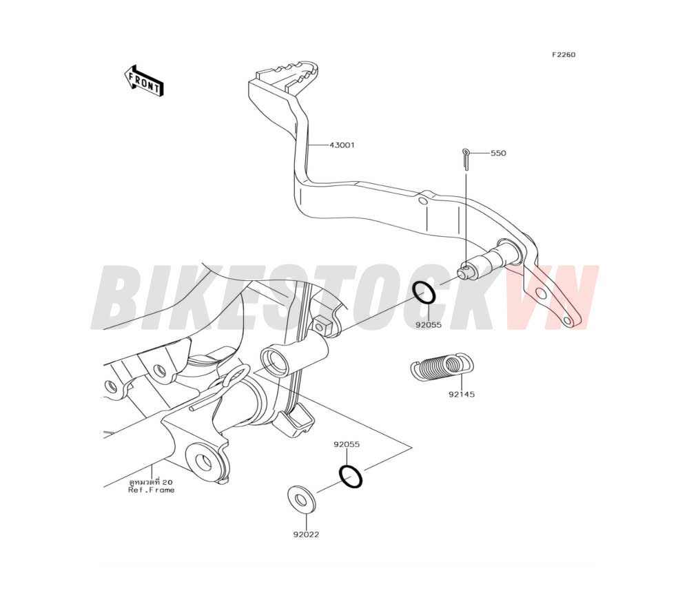 CHASSIS BRAKE PEDAL