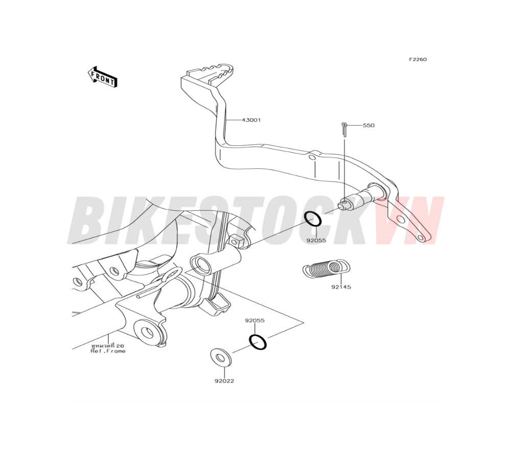 CHASSIS BRAKE PEDAL