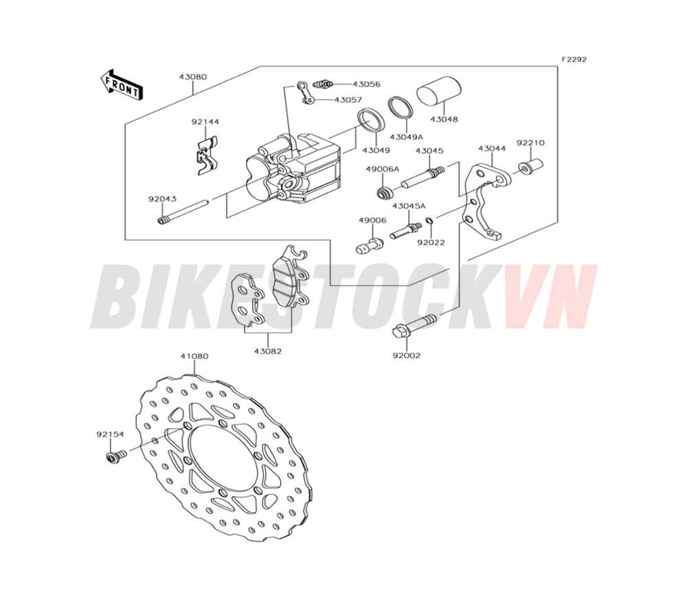 CHASSIS FRONT BRAKE