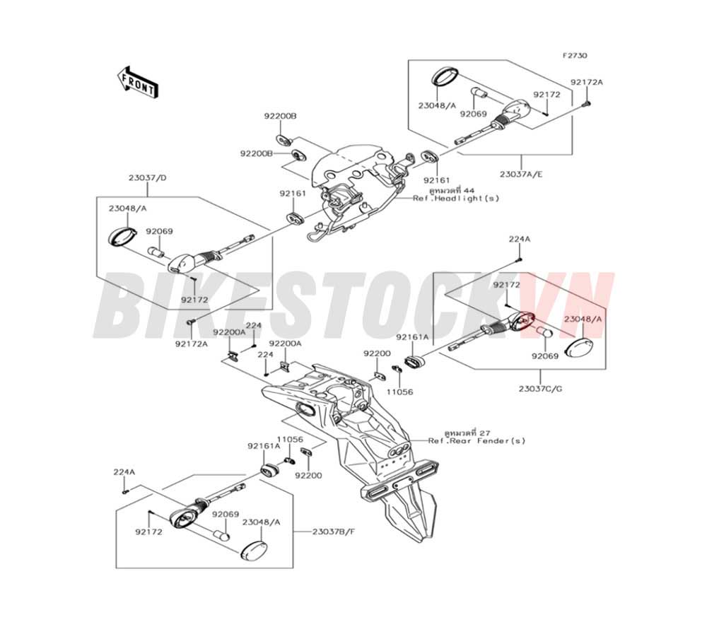 CHASSIS TURN SIGNALS