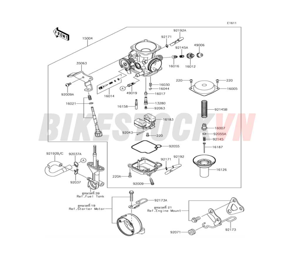 ENGINE CARBURETOR