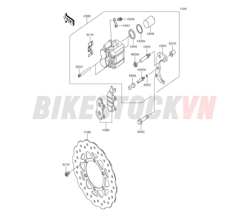 CHASSIS FRONT BRAKE