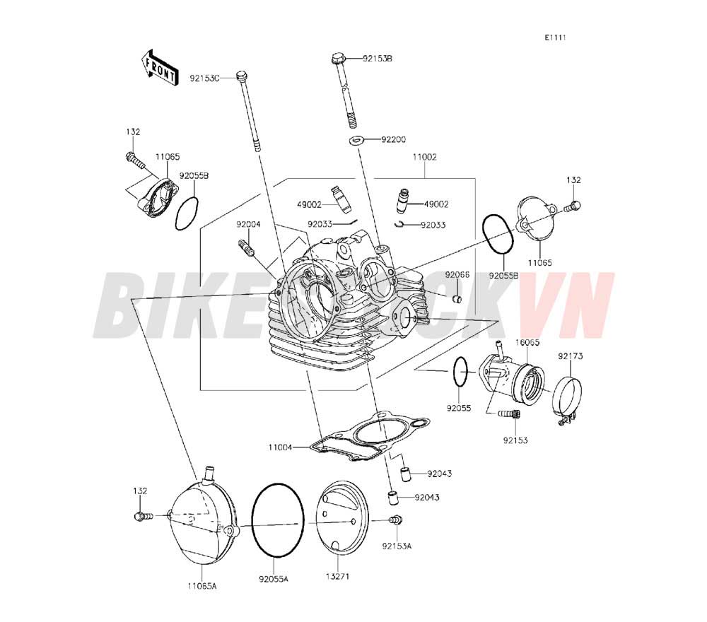 ENGINE CYLINDER HEAD