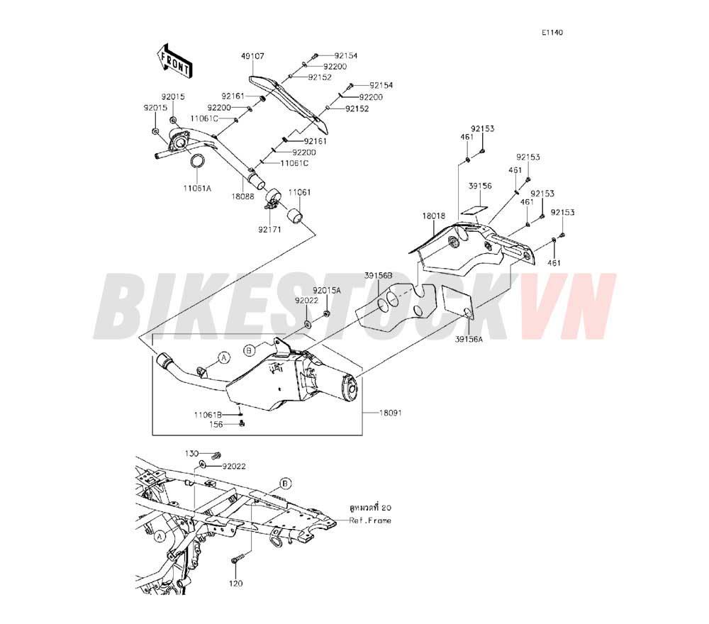 ENGINE MUFFLER(S)