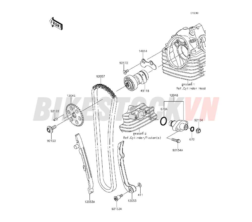 ENGINE CAMSHAFT(S)/TENSIONER