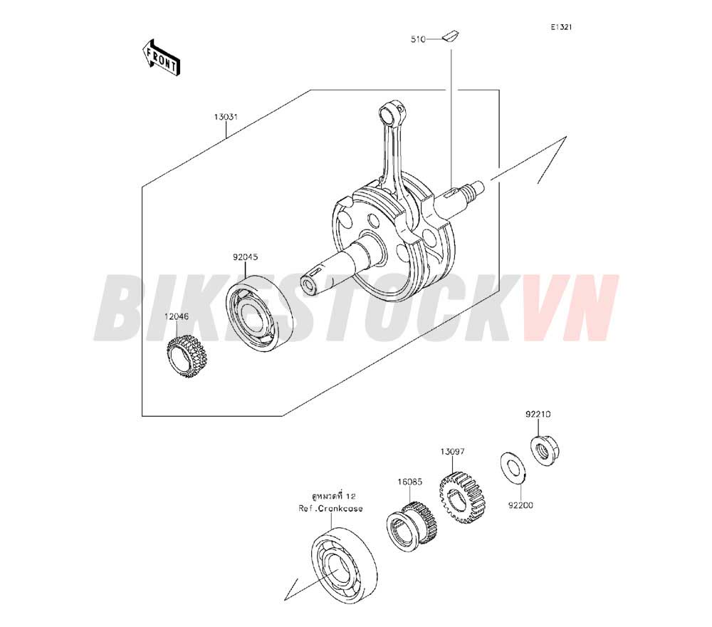 ENGINE CRANKSHAFT