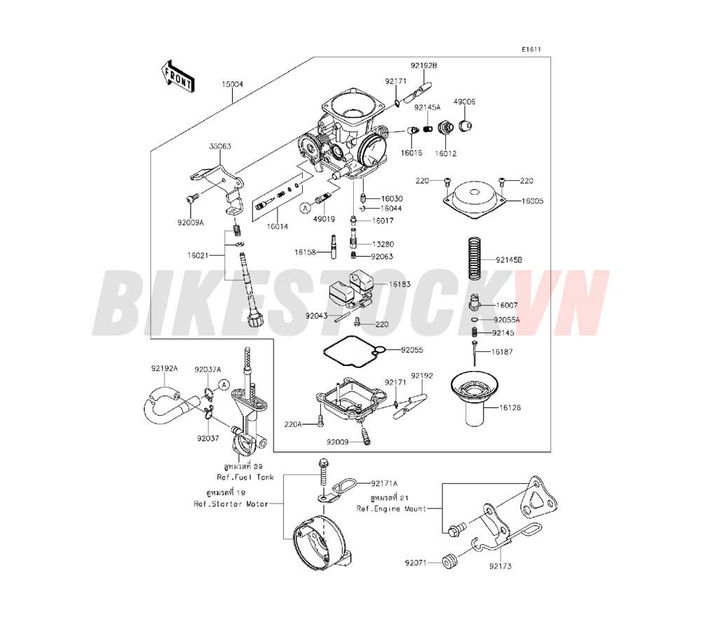 ENGINE CARBURETOR