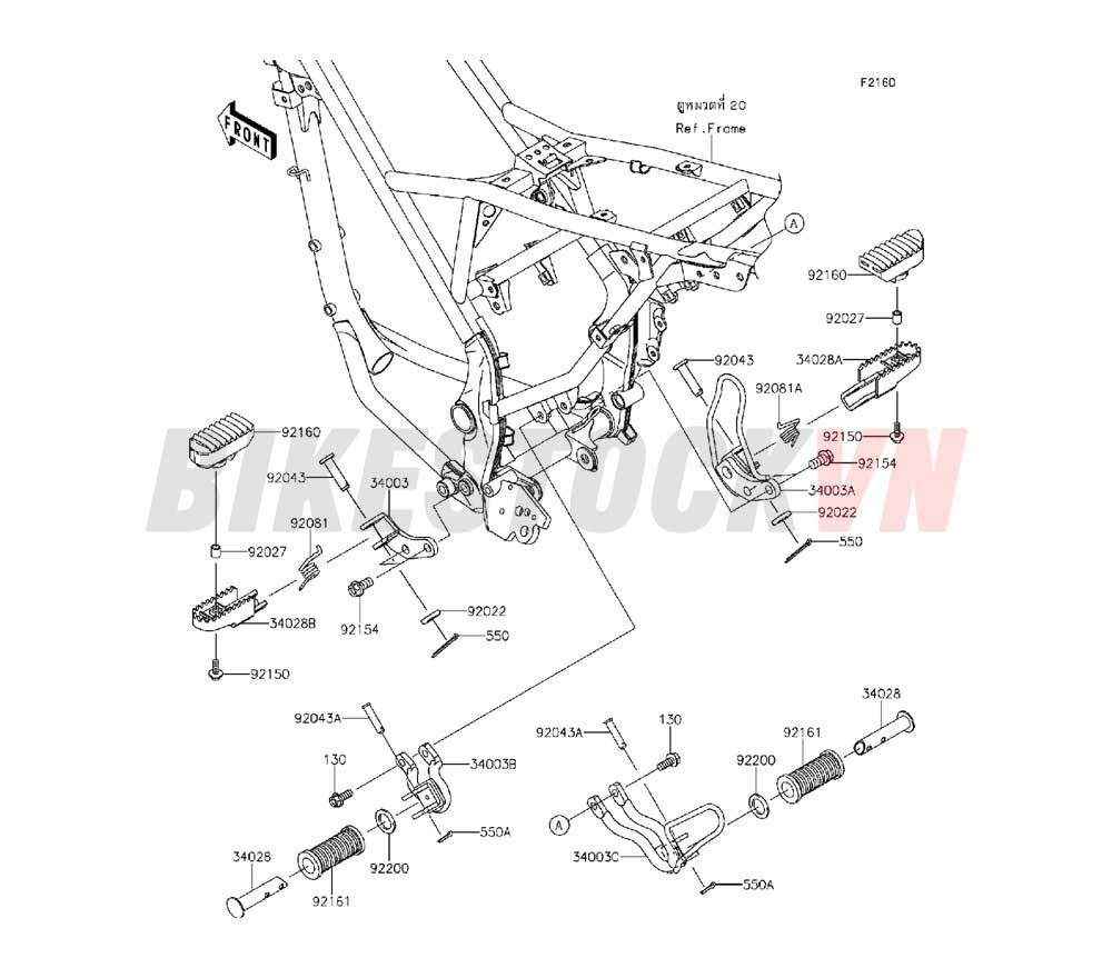 CHASSIS FOOTRESTS