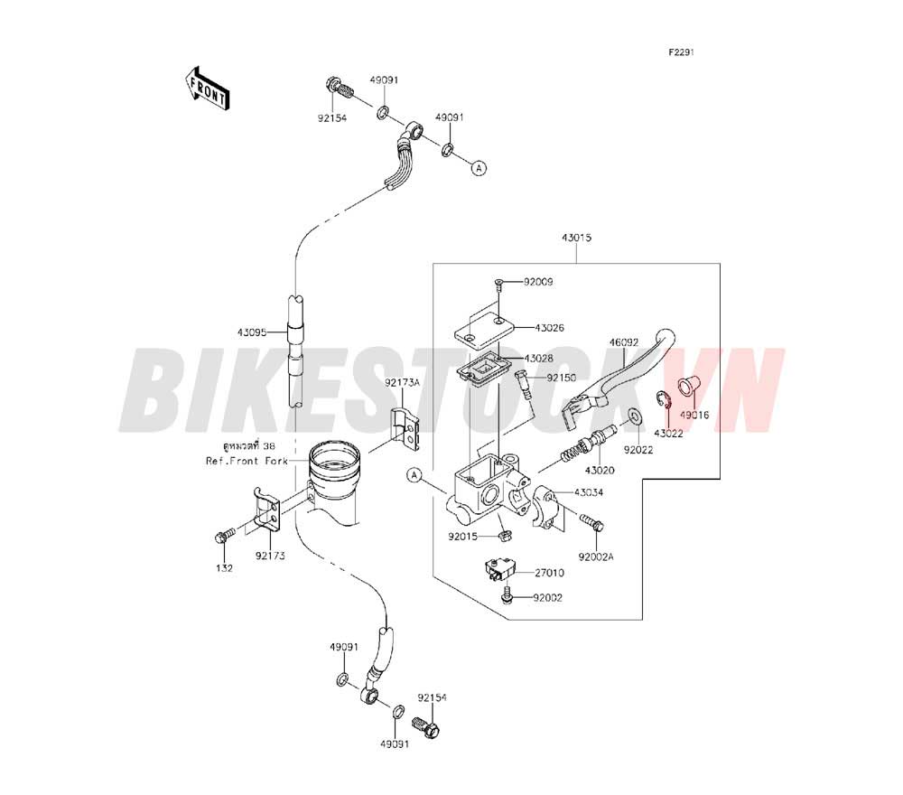 CHASSIS FRONT MASTER CYLINDER