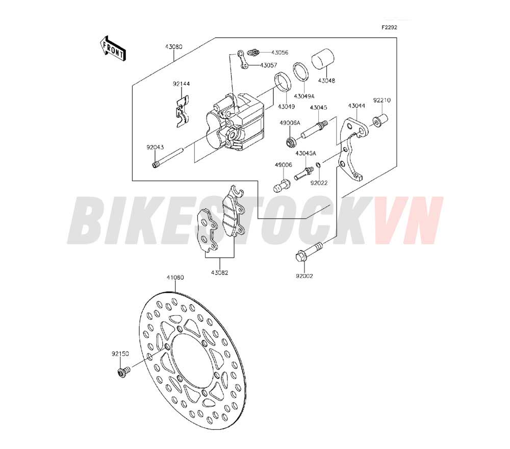 CHASSIS FRONT BRAKE