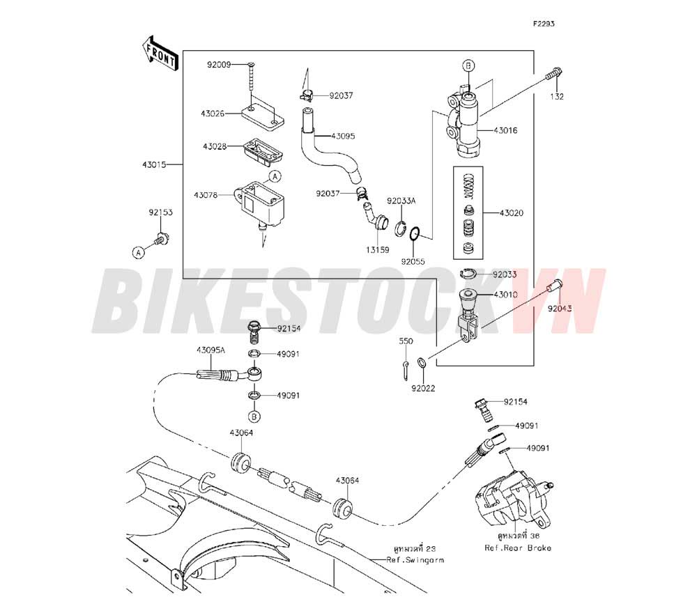 CHASSIS REAR MASTER CYLINDER